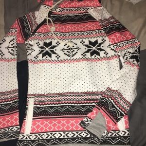 Ampersand Ave Mindy Mae Doublehood Sweatshirt Sm